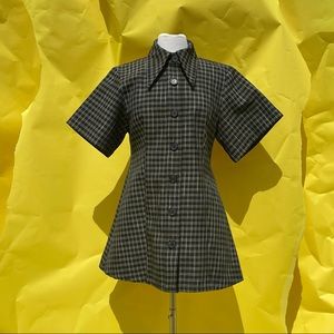 Beaufille Plaid Piper Dress